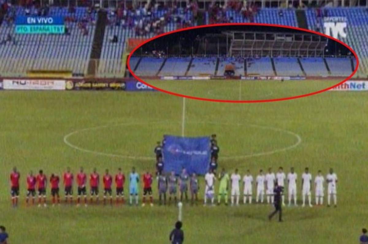 La lamentable asistencia en el Hasely Crawford para ver el Trinidad y Tobago-Honduras
