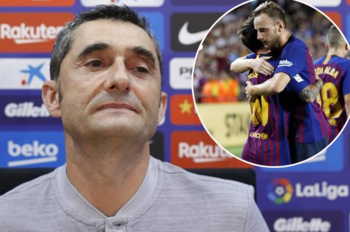 Valverde: ''Cuento con Rakitic y quiero se quede en el Barcelona''