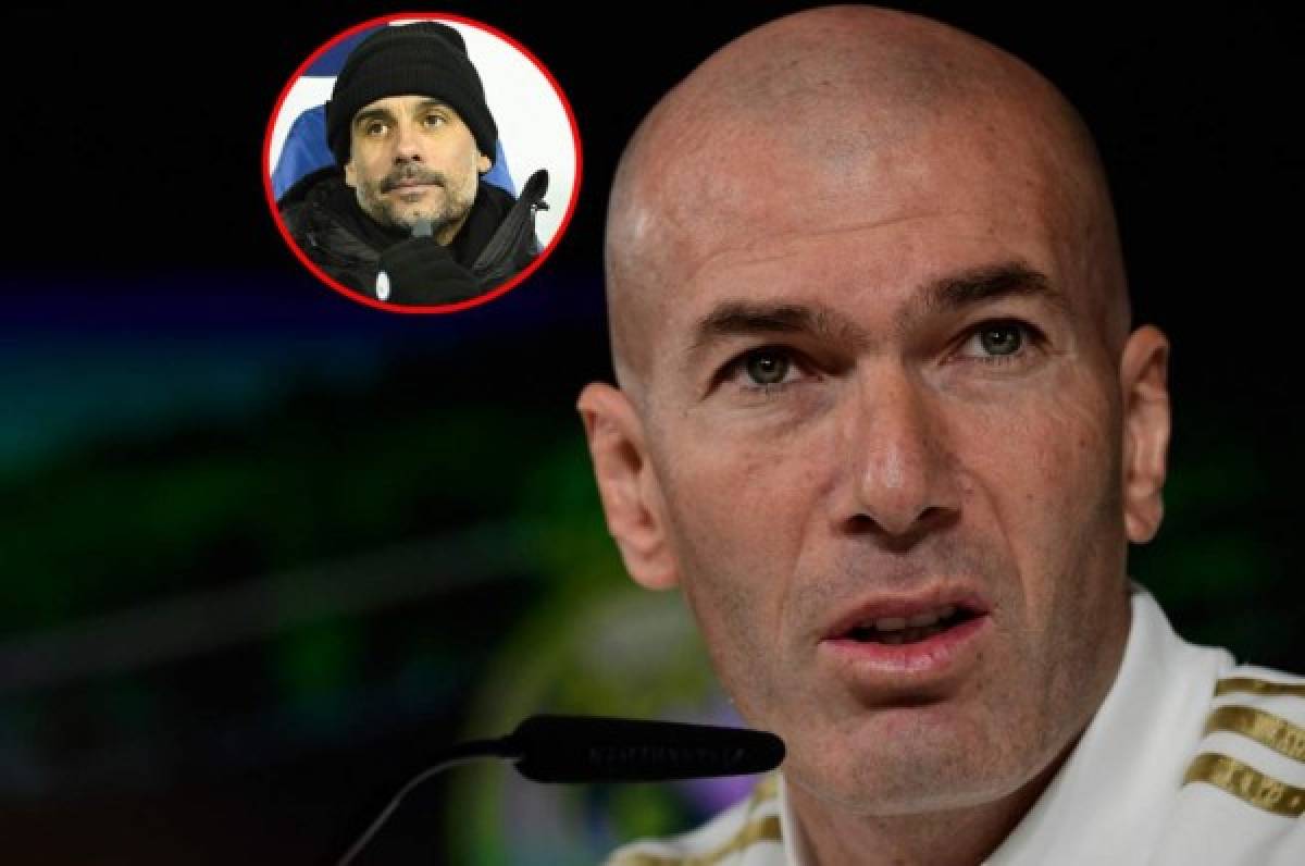 Zidane sobre Pep Guardiola: 'Es el mejor entrenador del mundo'
