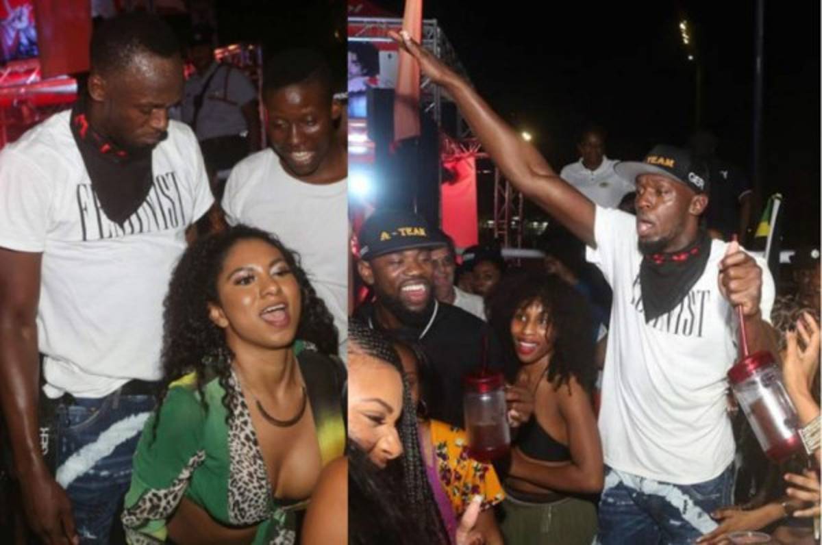POLÉMICA: La desenfrenada fiesta de Usain Bolt en carnaval de Trinidad y Tobago