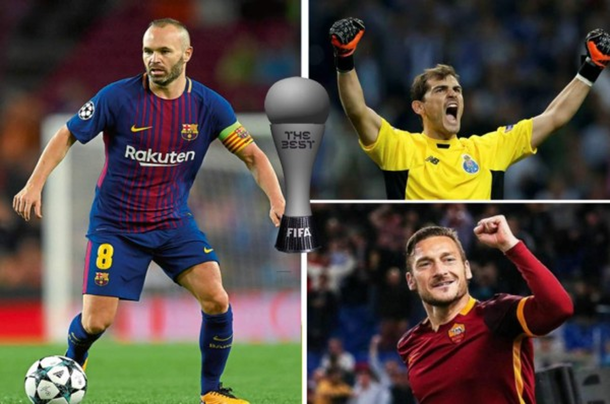 TOP: Los cracks del fútbol que pudieron haber ganado el The Best