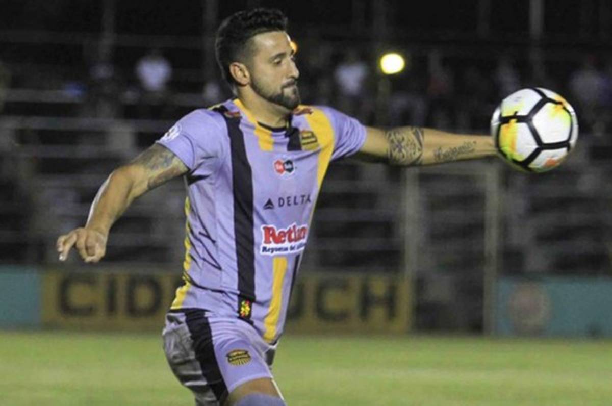 Maximiliano Callorda es baja en Real España para juego ante Motagua