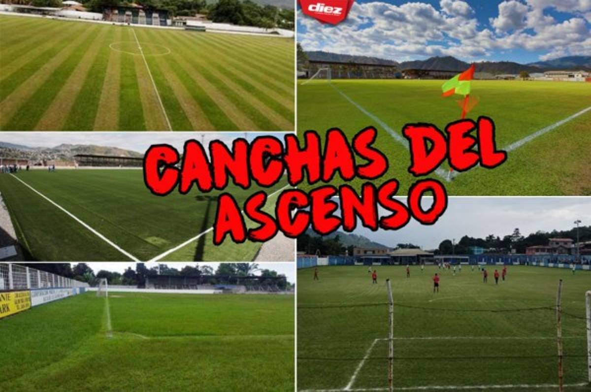 Así de humildes y bonitas son las canchas de la Liga de Ascenso de Honduras