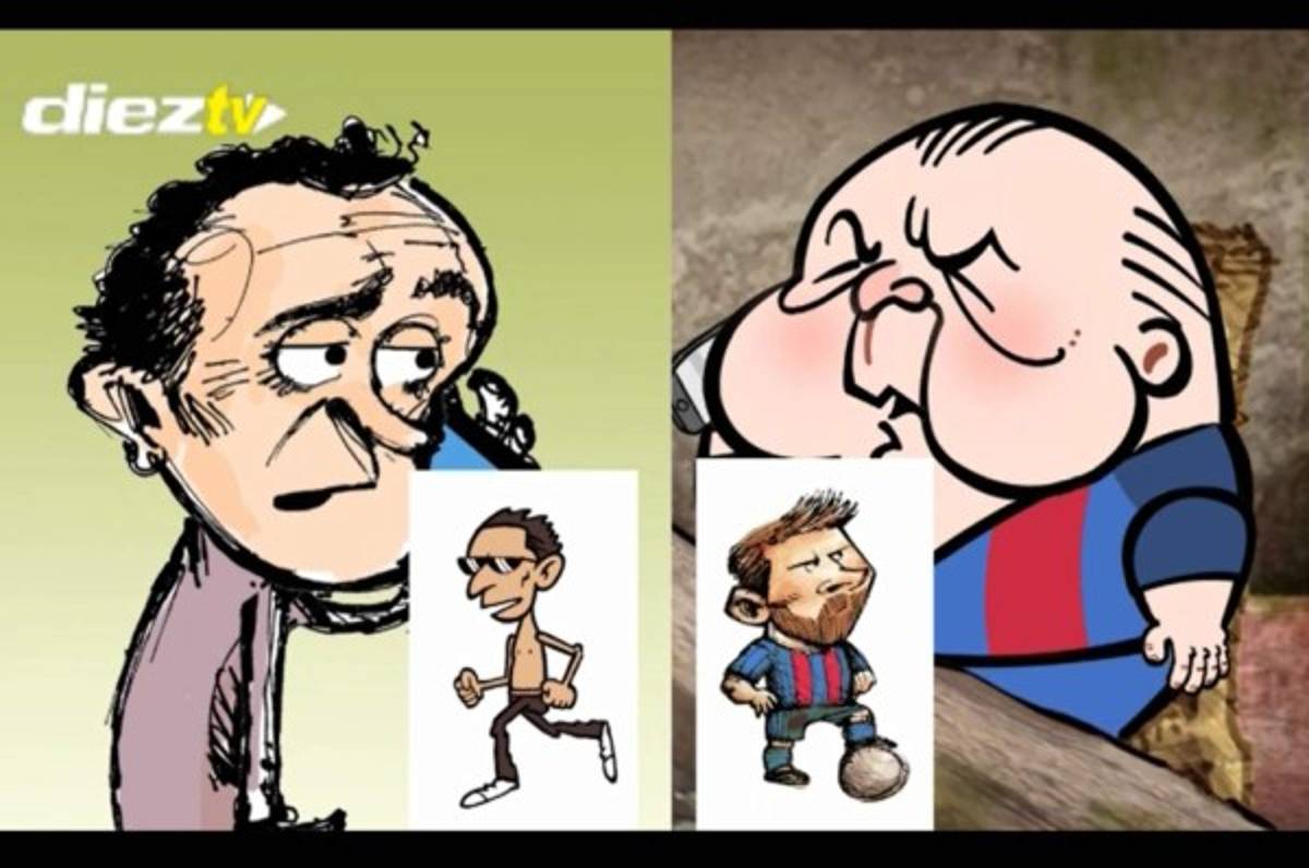 DIEZ-CÓMICS: Ferrari ofrece al Barcelona ¡canjear a Messi por Rasquiña!