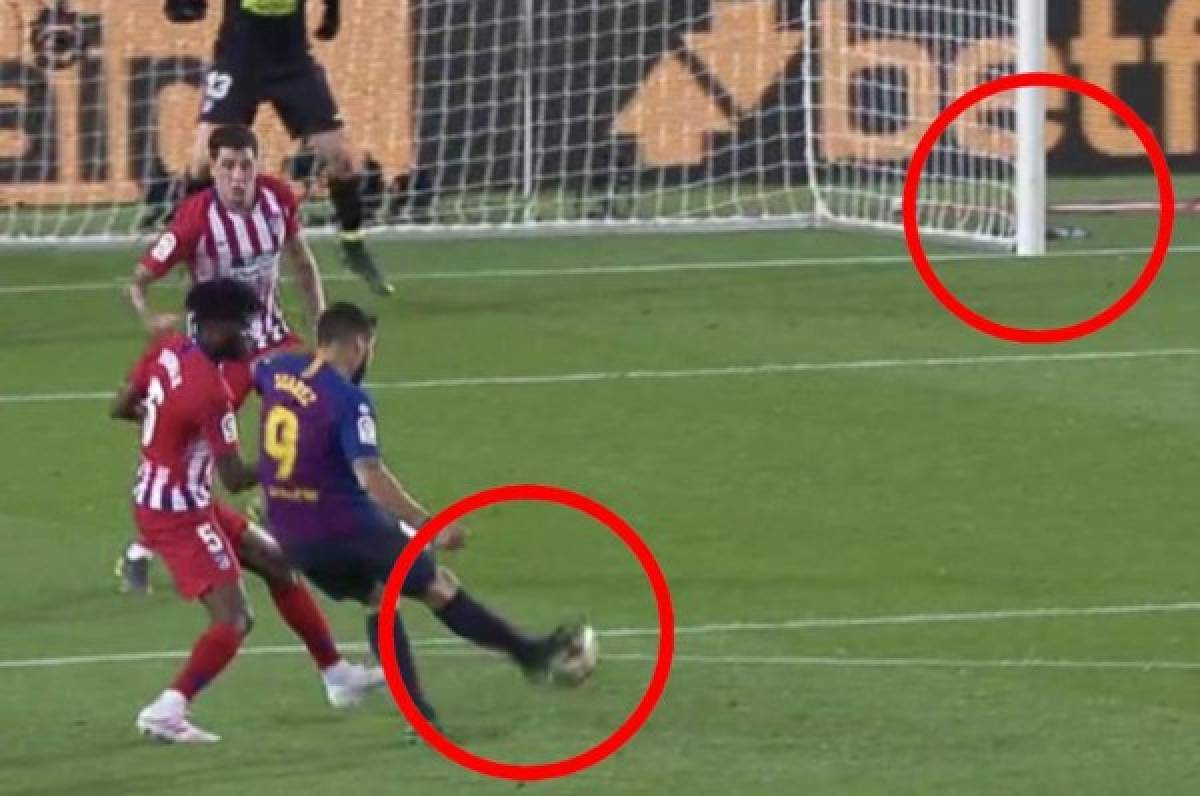 ¡Vaya rosca! El gol de Luis Suárez al Atlético de Madrid en el Camp Nou