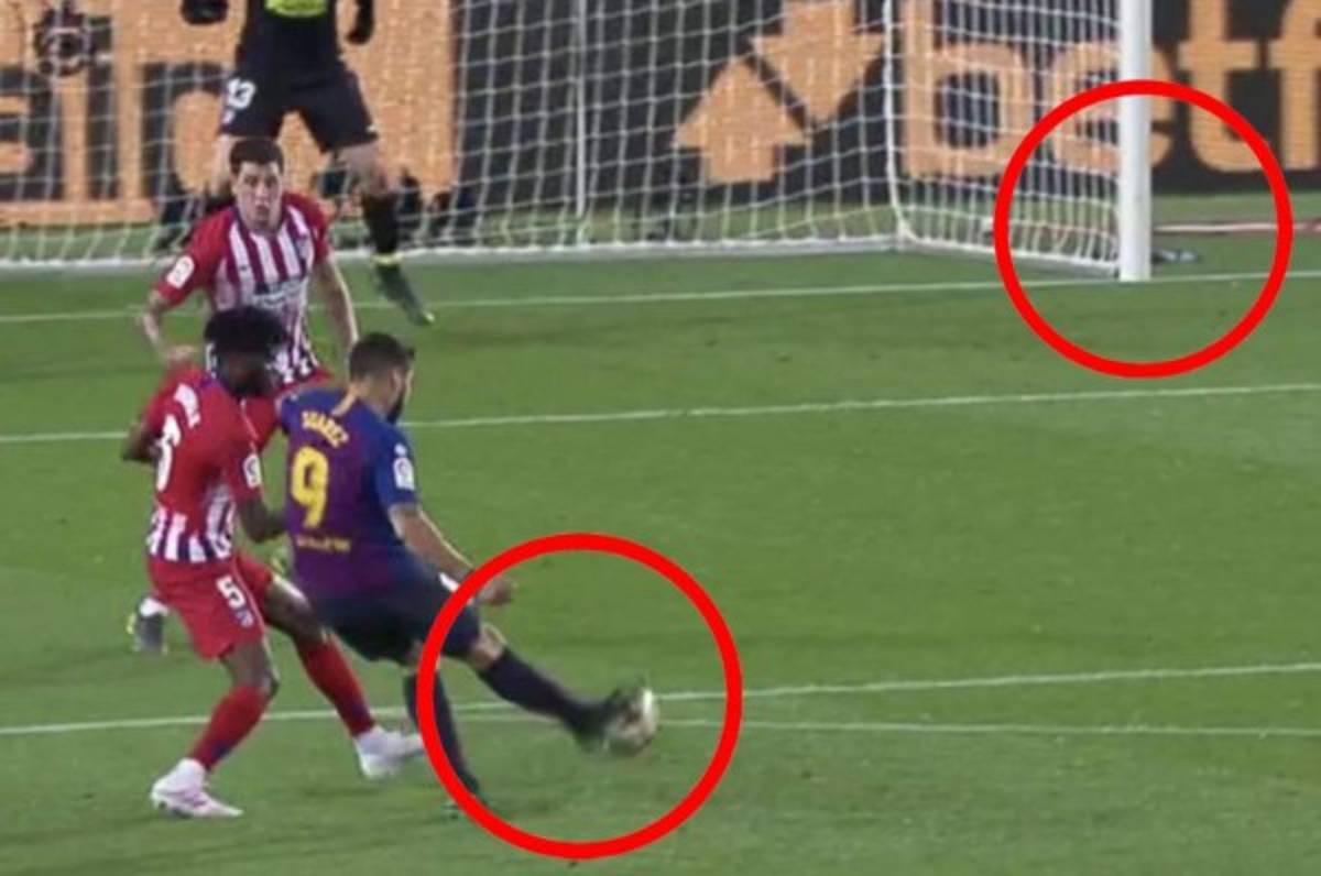 ¡Vaya rosca! El gol de Luis Suárez al Atlético de Madrid en el Camp Nou