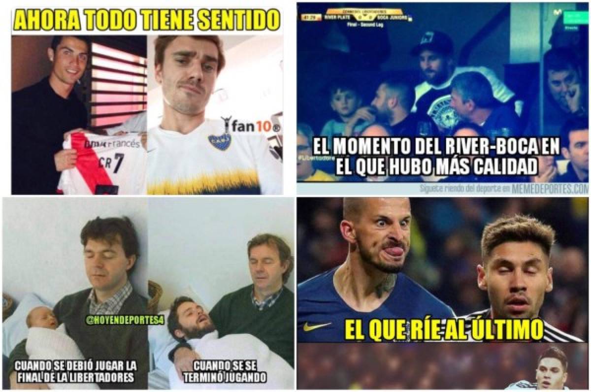 Los memes se burlan de Boca tras perder contra River en el Bernabeú