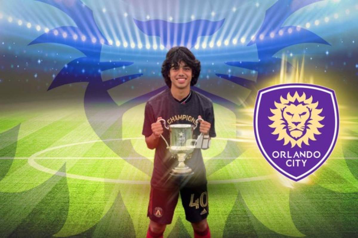 Orlando City le gana pulso al Atlanta United y ficha a Johann Chirinos, promesa hondureña de 16 años