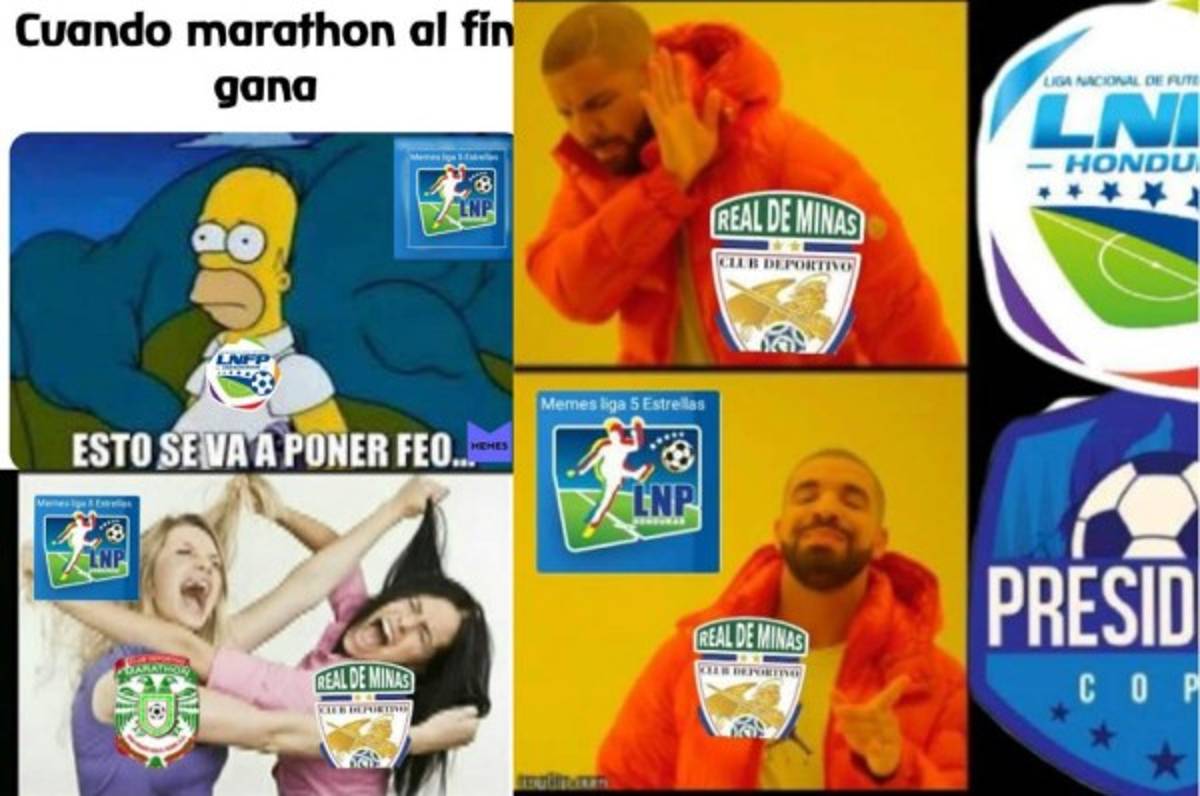MEMES: No perdonan al Real de Minas que lleva seis derrotas ni al Marathón por el primer triunfo
