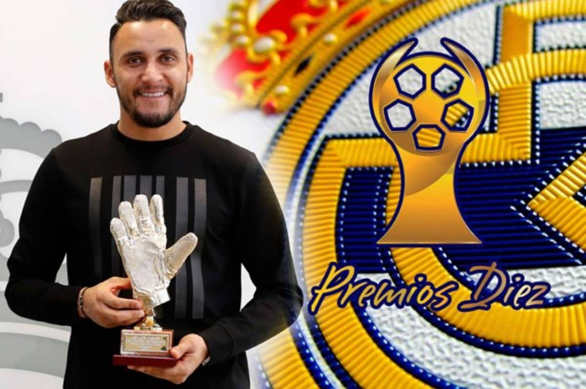Keylor Navas al recibir premio de Diez: 'Muchas gracias y ¡Pura vida!'