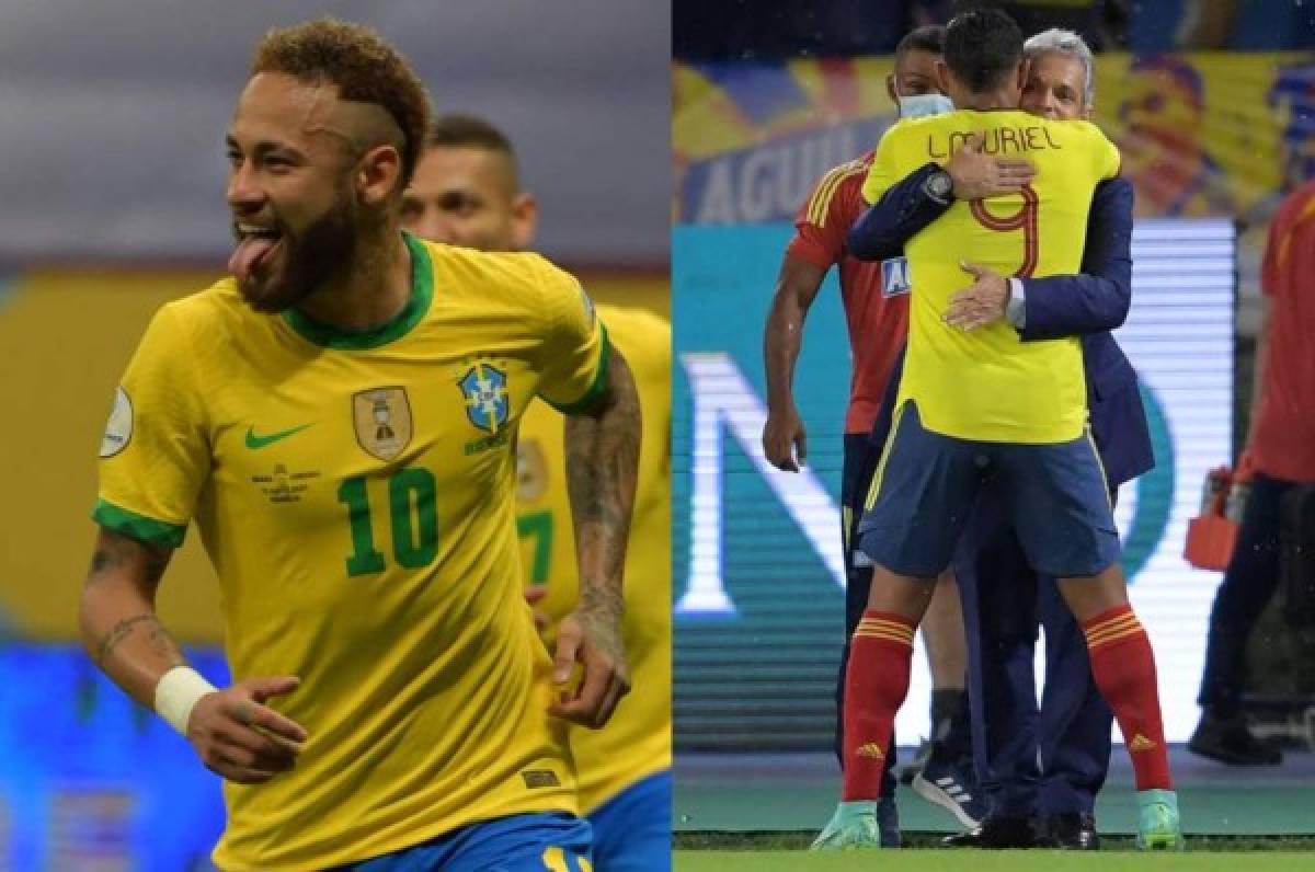 Brasil junto a Neymar buscarán aplastar a Perú; la Colombia de Rueda es favorita ante Venezuela