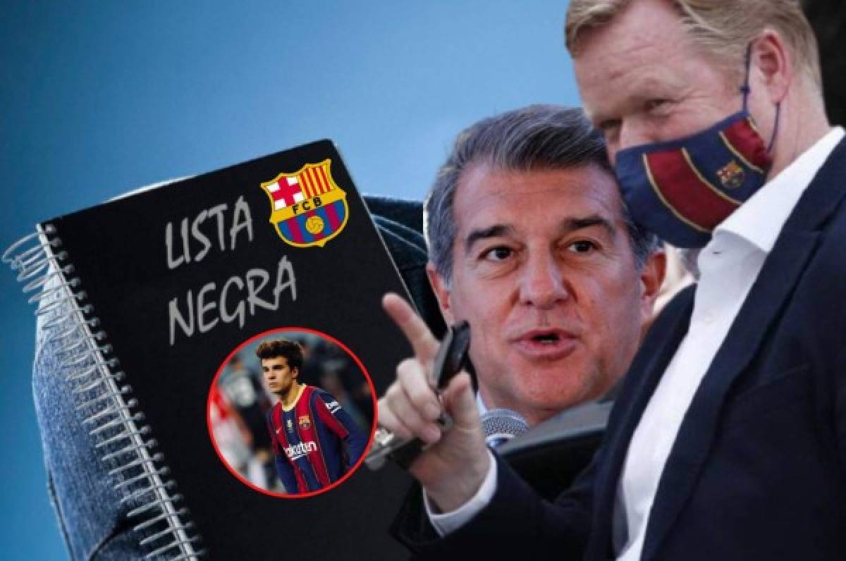 Sale a la luz la nueva lista negra del Barcelona tras confirmarse que Koeman sigue: Ocho cracks se marcharán
