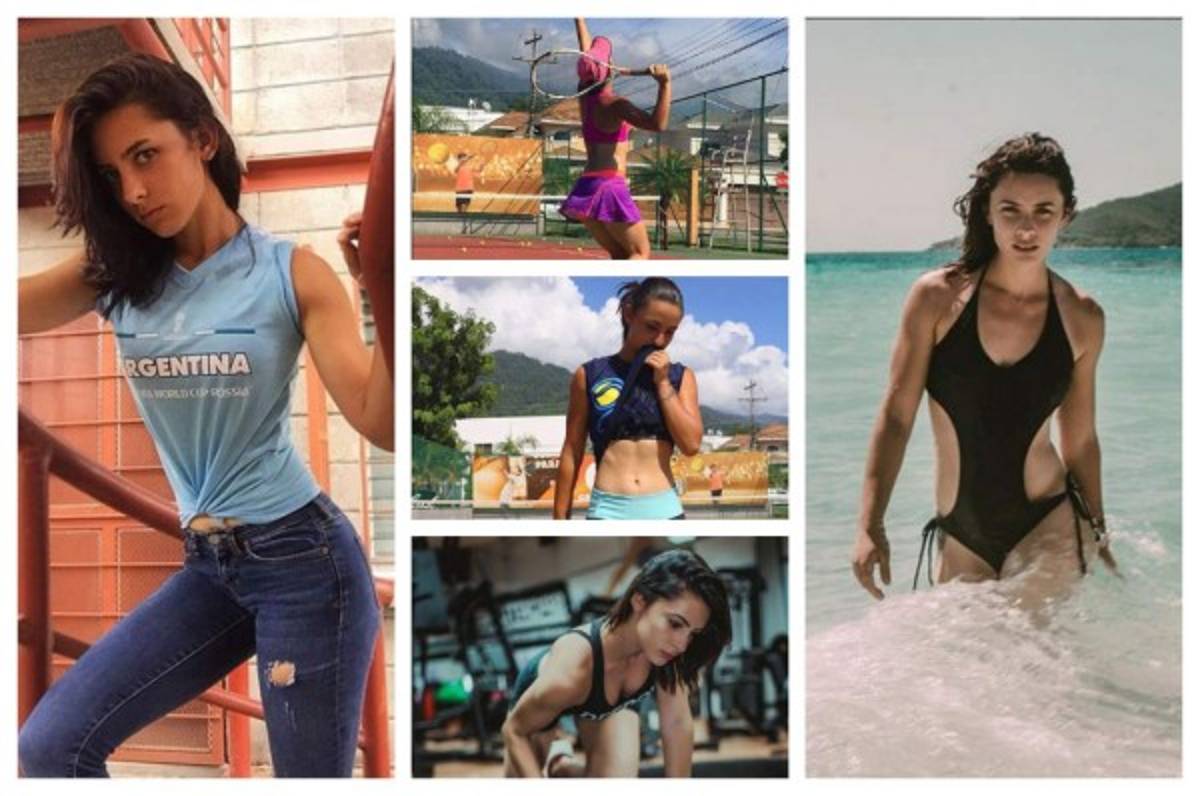 Narella Simondini, la bella tenista argentina que reside en Honduras