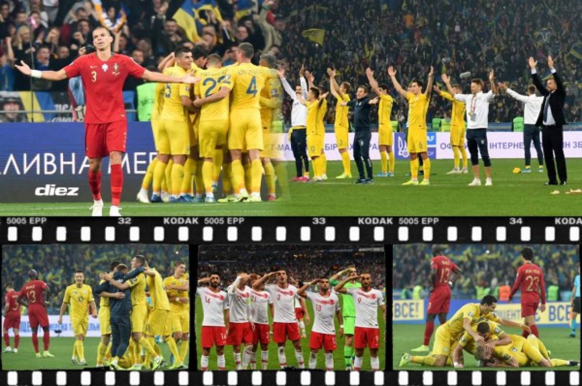 NO VISTE EN TV: Explosión ucraniana y el gesto de Cristiano Ronaldo al final del partido
