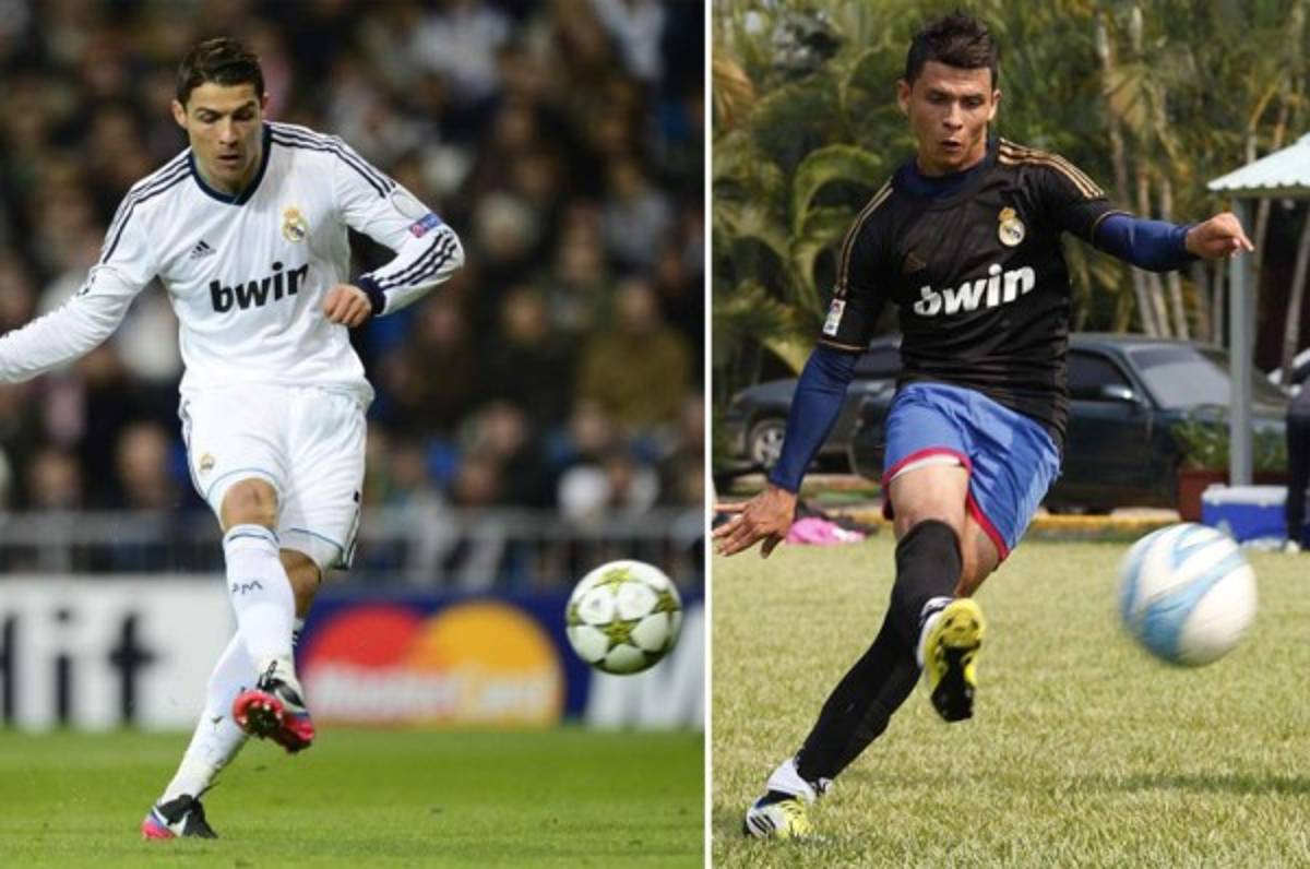 ¡INCREÍBLE! Los dobles de Cristiano Ronaldo y Lionel Messi