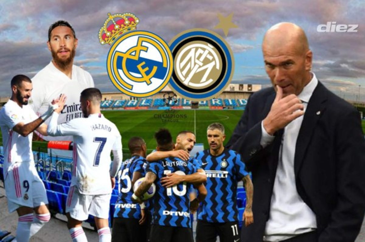 Alineación del Real Madrid vs Inter: Zidane saldrá con su tridente de lujo para evitar un batacazo