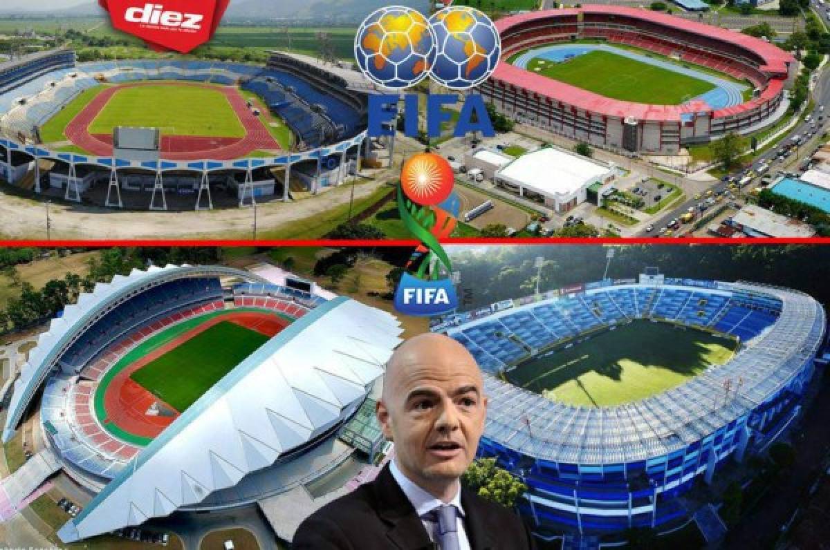 Estadios de Centroamérica que pueden ser sede de un Mundial Sub-17
