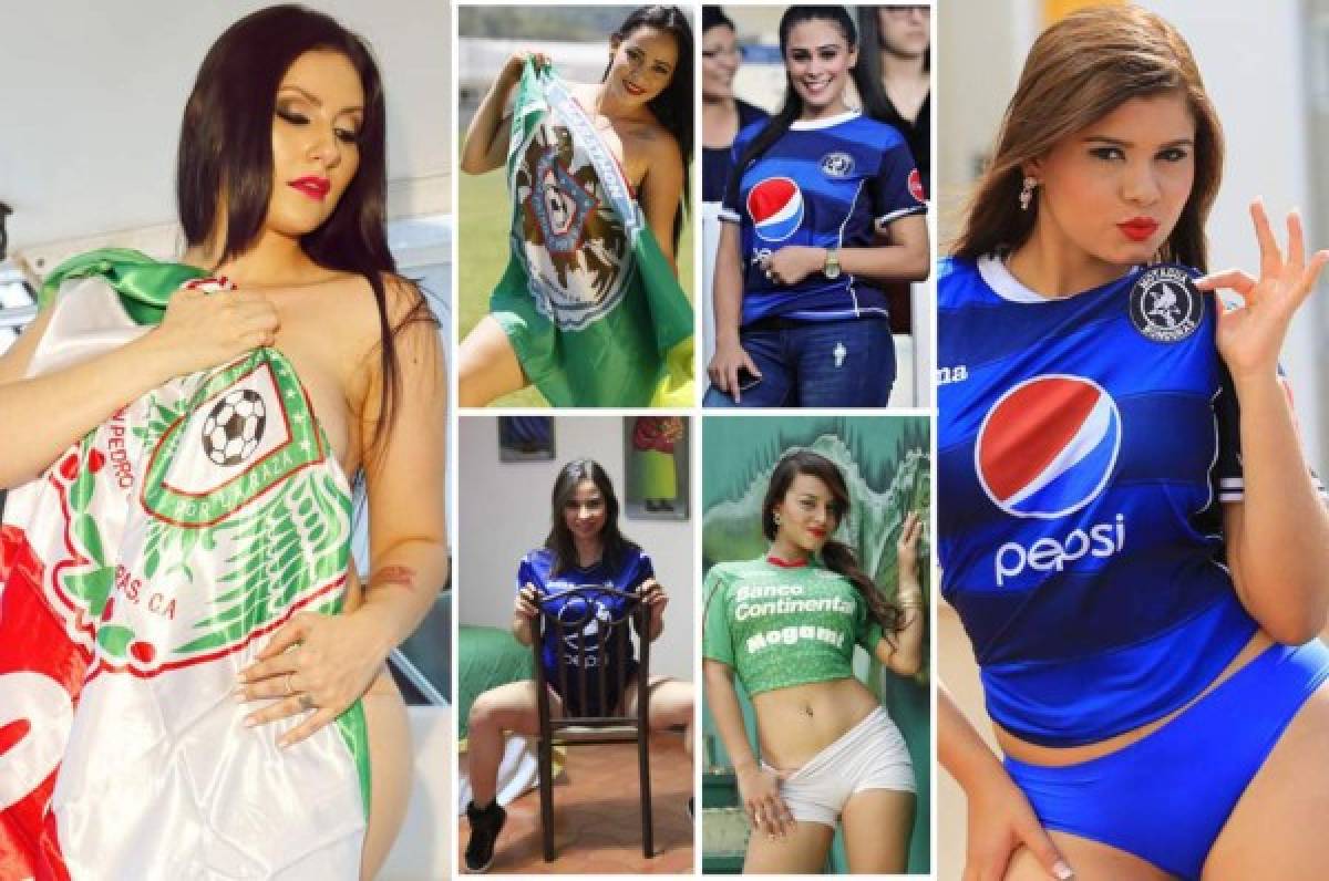 ¡Muñecas! Las seguidoras más sensuales de Motagua y Marathón