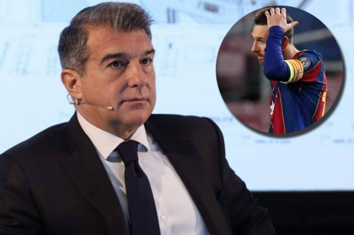 Laporta, tras la dolorosa derrota del Barça ante PSG: el futbolista que estaba hundido y habla de fichajes