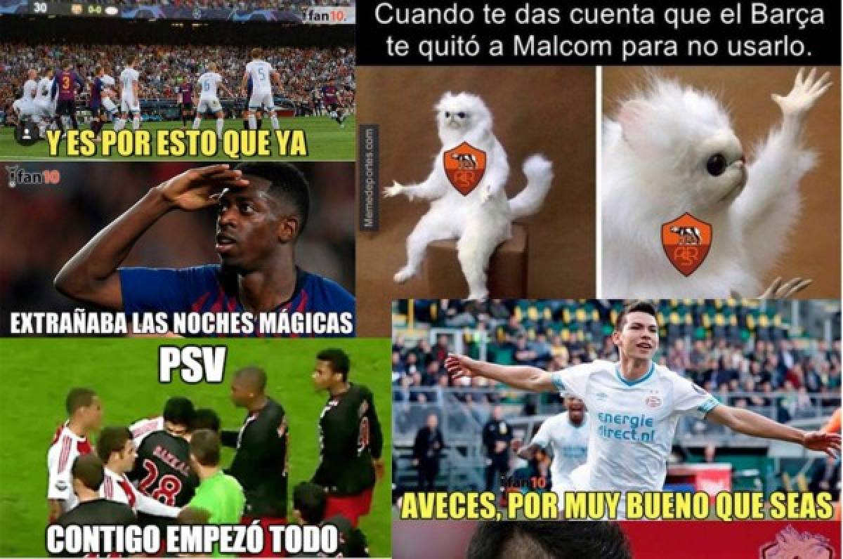 Messi, protagonista de los memes tras su triplete al PSV