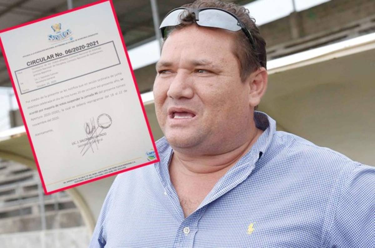 Presidente de Real Sociedad dispara contra Liga Nacional: 'No pueden seguir cancelando partidos a su antojo”