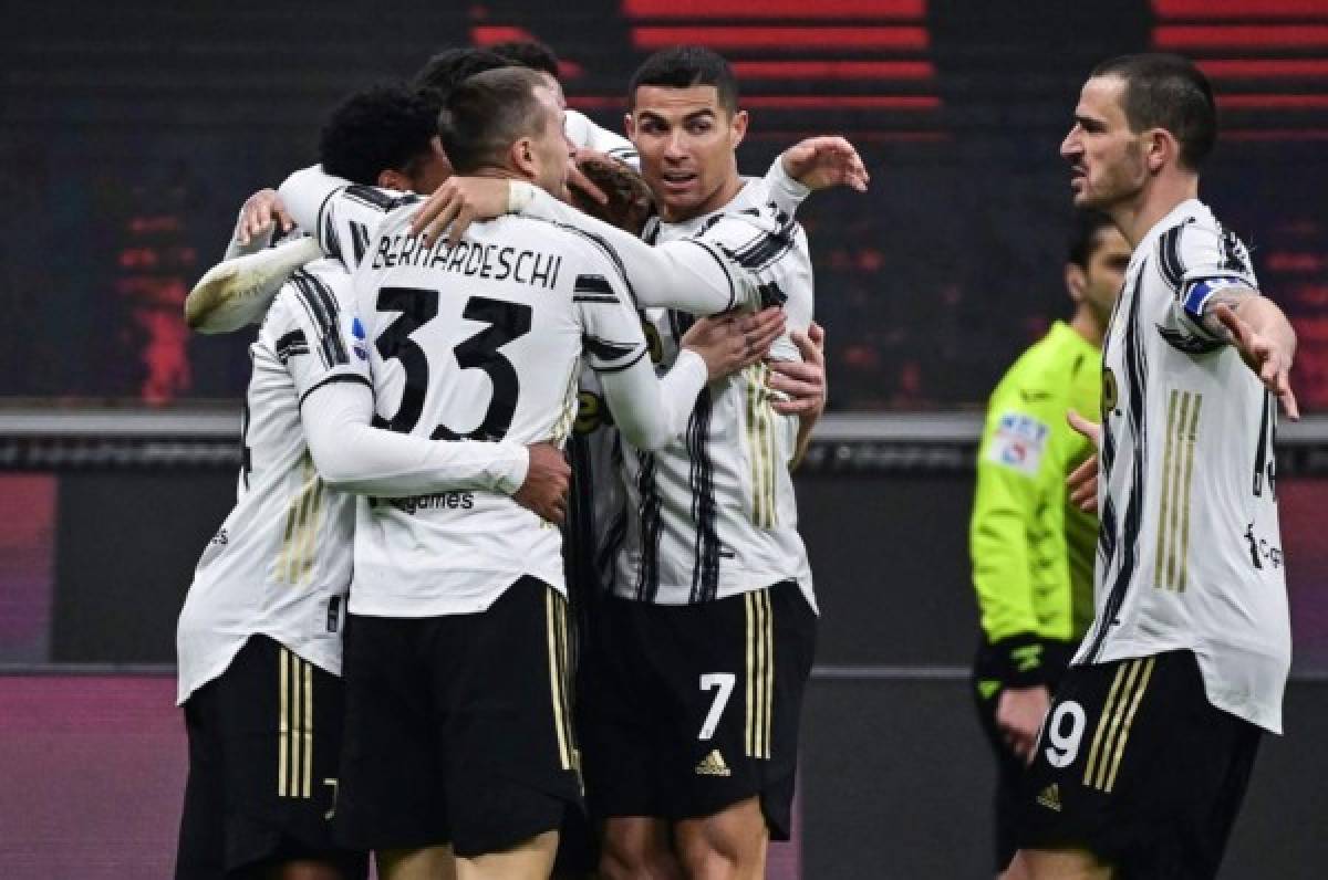La Juventus de Cristiano le quita invicto al AC Milan y acecha los primeros lugares en Italia