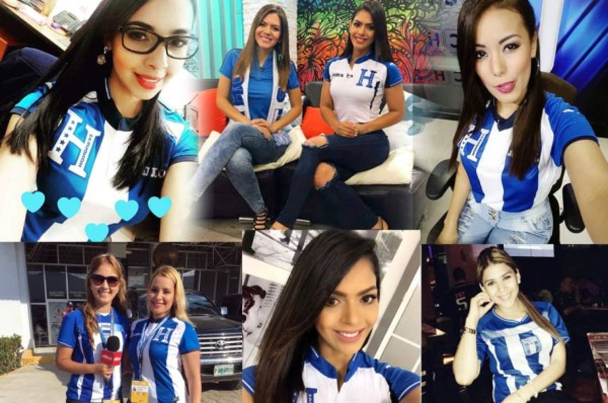 Así celebraron las guapas hondureñas el triunfo de la Selección Nacional