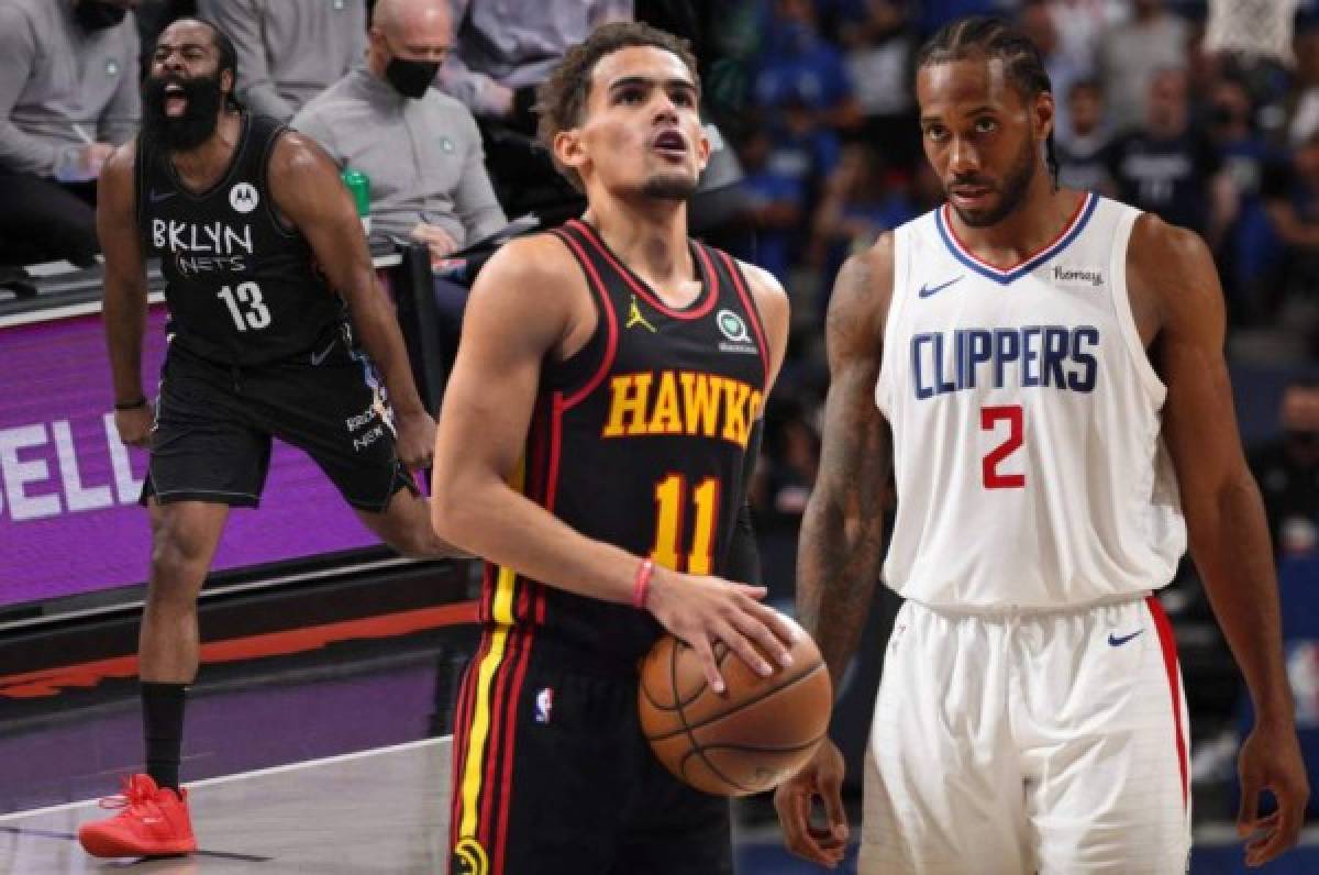 Semifinales en NBA: Nets pegan primero a Bucks, Hawks sorprenden a 76ers y Clippers clasifican