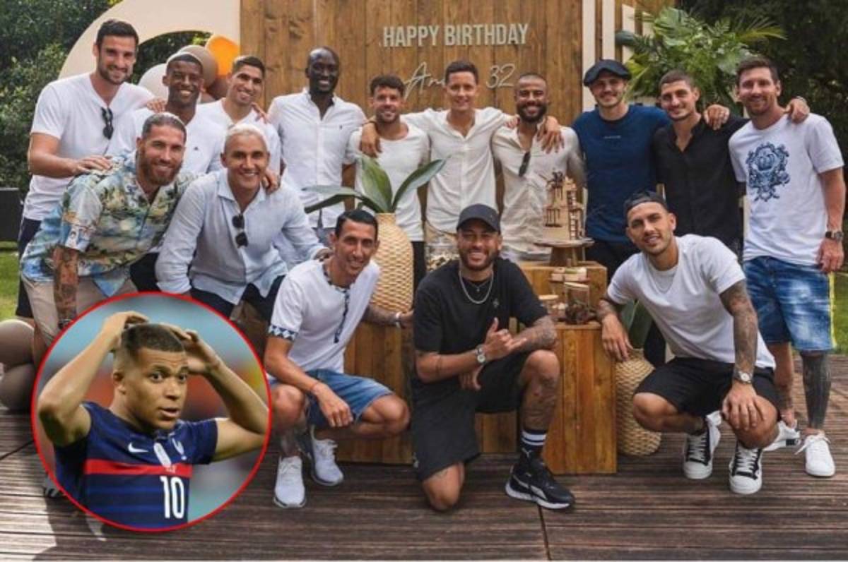 La imagen que causa revuelo en Europa: Jugadores del PSG se reunen, pero ¿dónde está Mbappé?