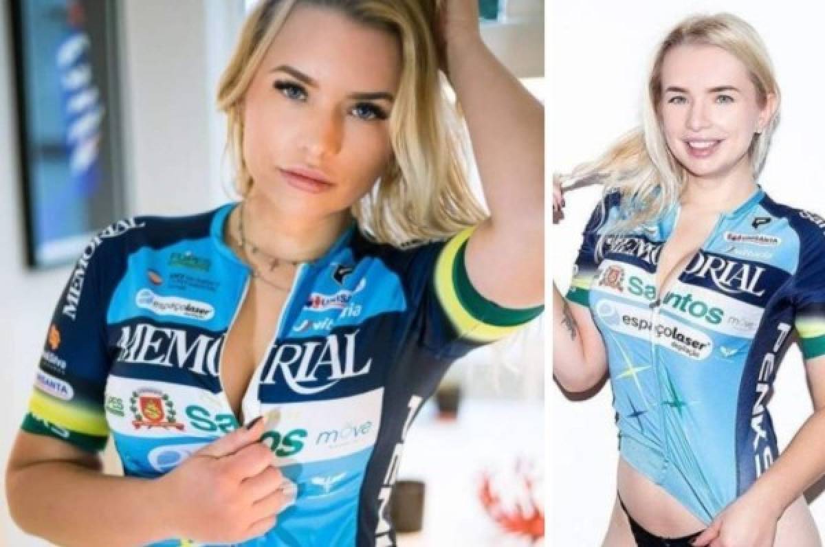 Las fotos 'inapropiadas' por las que un equipo de ciclismo ha vetado a la sexy Tara Gins