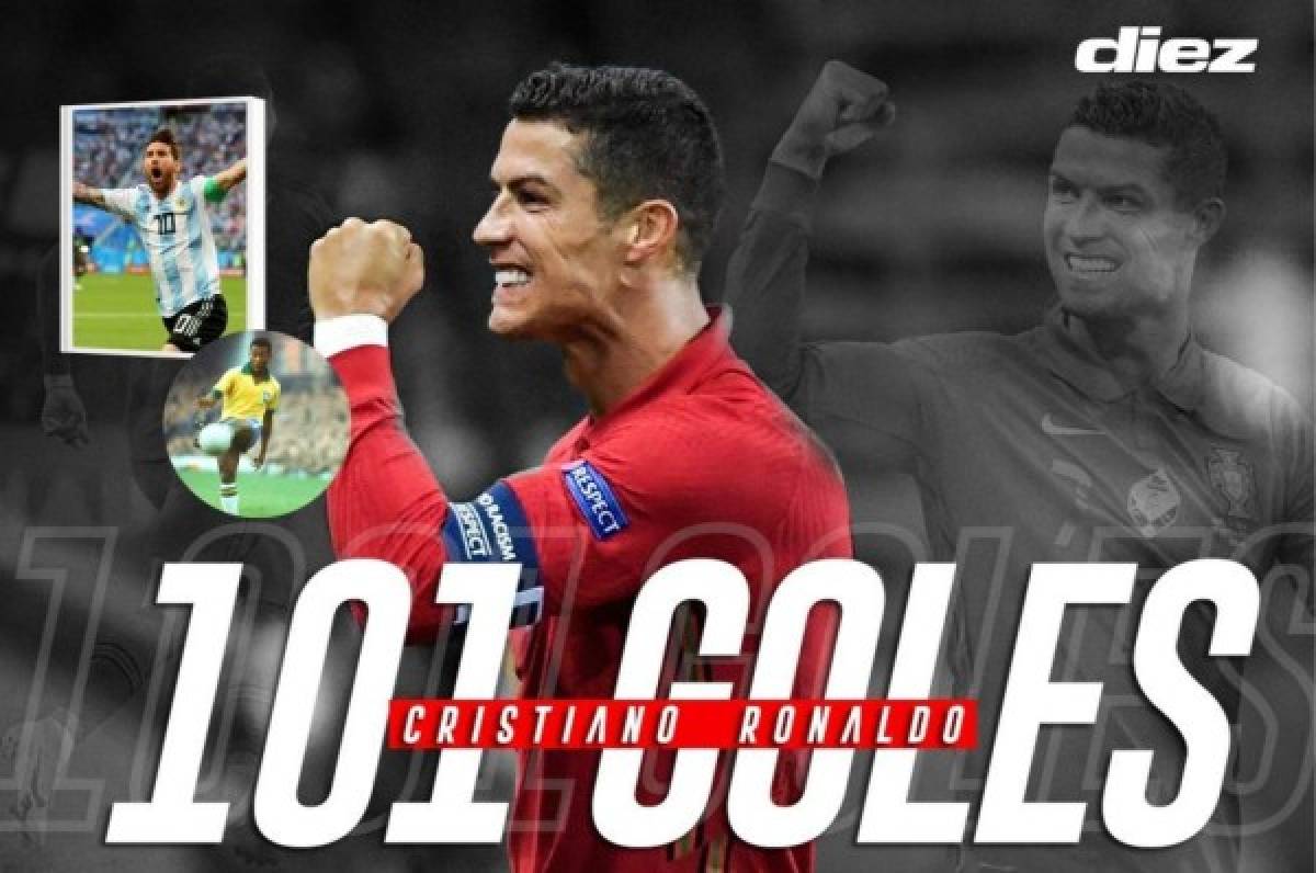 ¿Y Messi? Los máximos goleadores de la historia con sus selecciones; Cristiano Ronaldo llegó a 101
