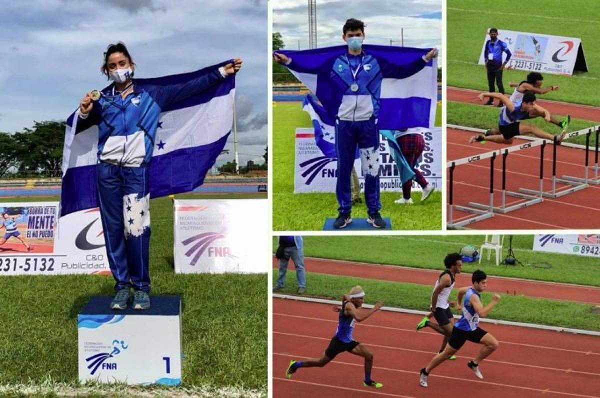 ¡Con la reina de pista! Hondureños conquistan medallas en Centroamericano de Atletismo Juvenil