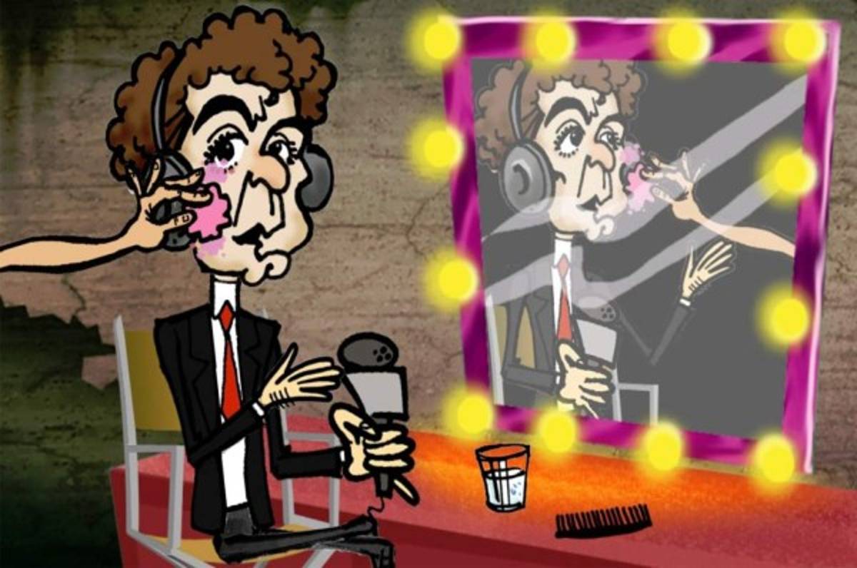 DIEZ-CÓMICS: Nasralla sorprende en el detrás de cámaras