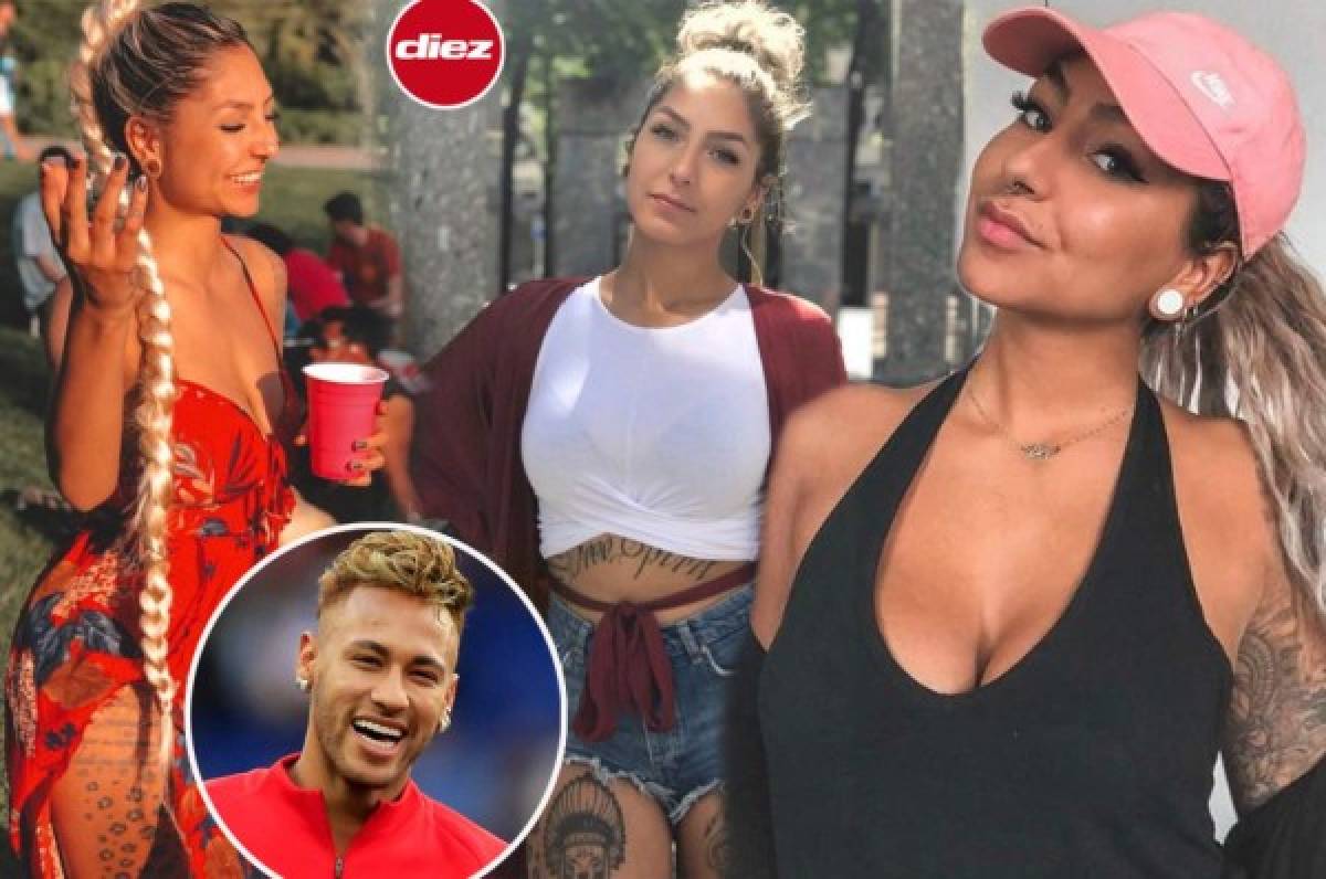 Sexi tatuadora revela su encuentro íntimo con el brasileño Neymar