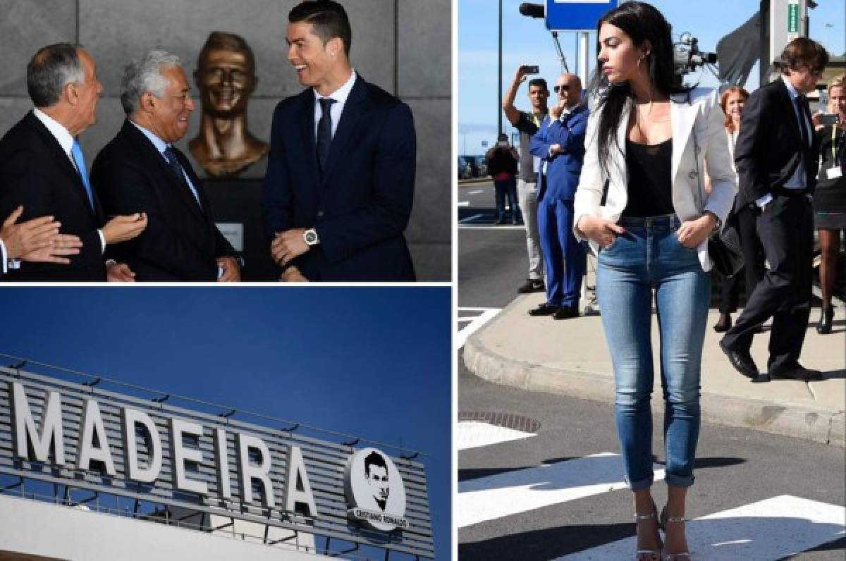 Así fue la inauguración del nuevo aeropuerto de Cristiano Ronaldo