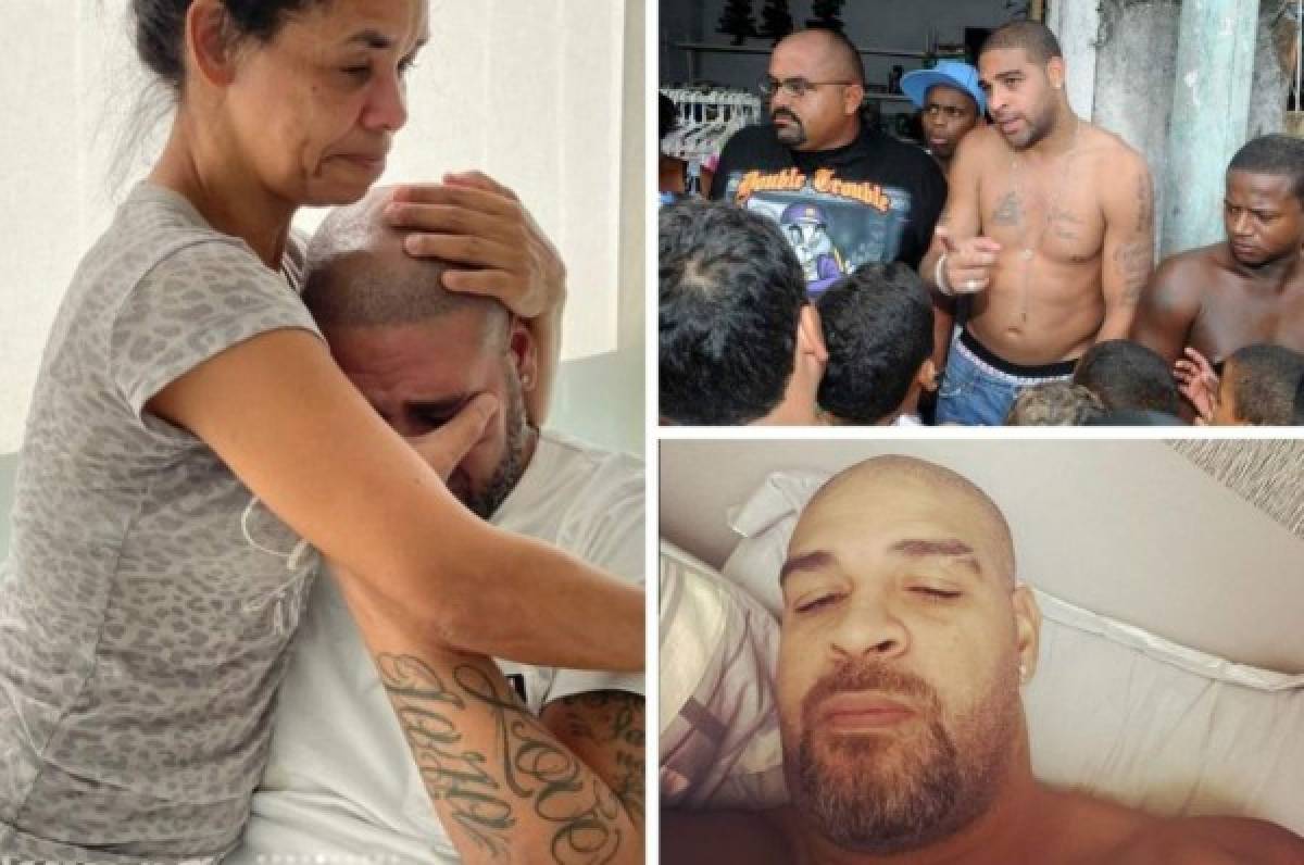 Las duras confesiones de Adriano: Su vida en la favela, el alcohol y la muerte de su padre