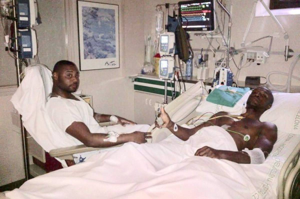 'Basta ya', Abidal responde con una foto a 'irregularidades' en su trasplante de hígado