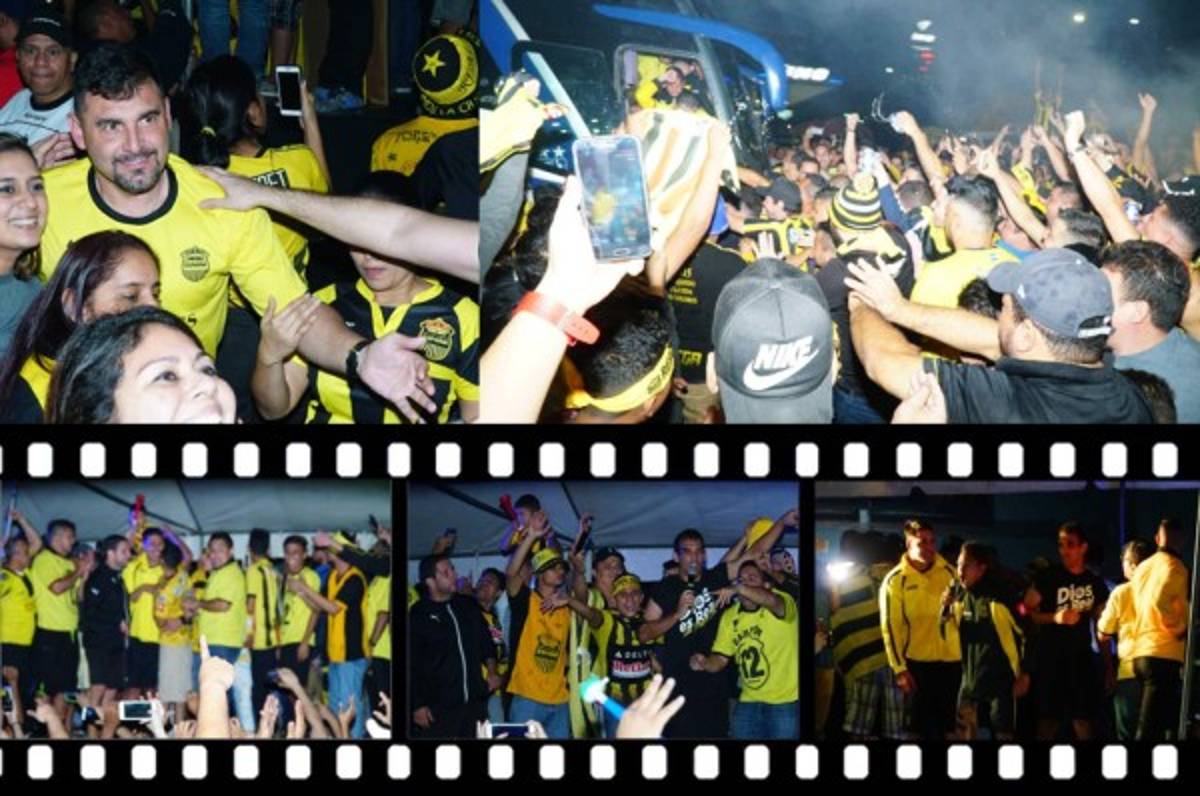 FOTOS: Así fue la fiesta de Real España con su gente en San Pedro Sula