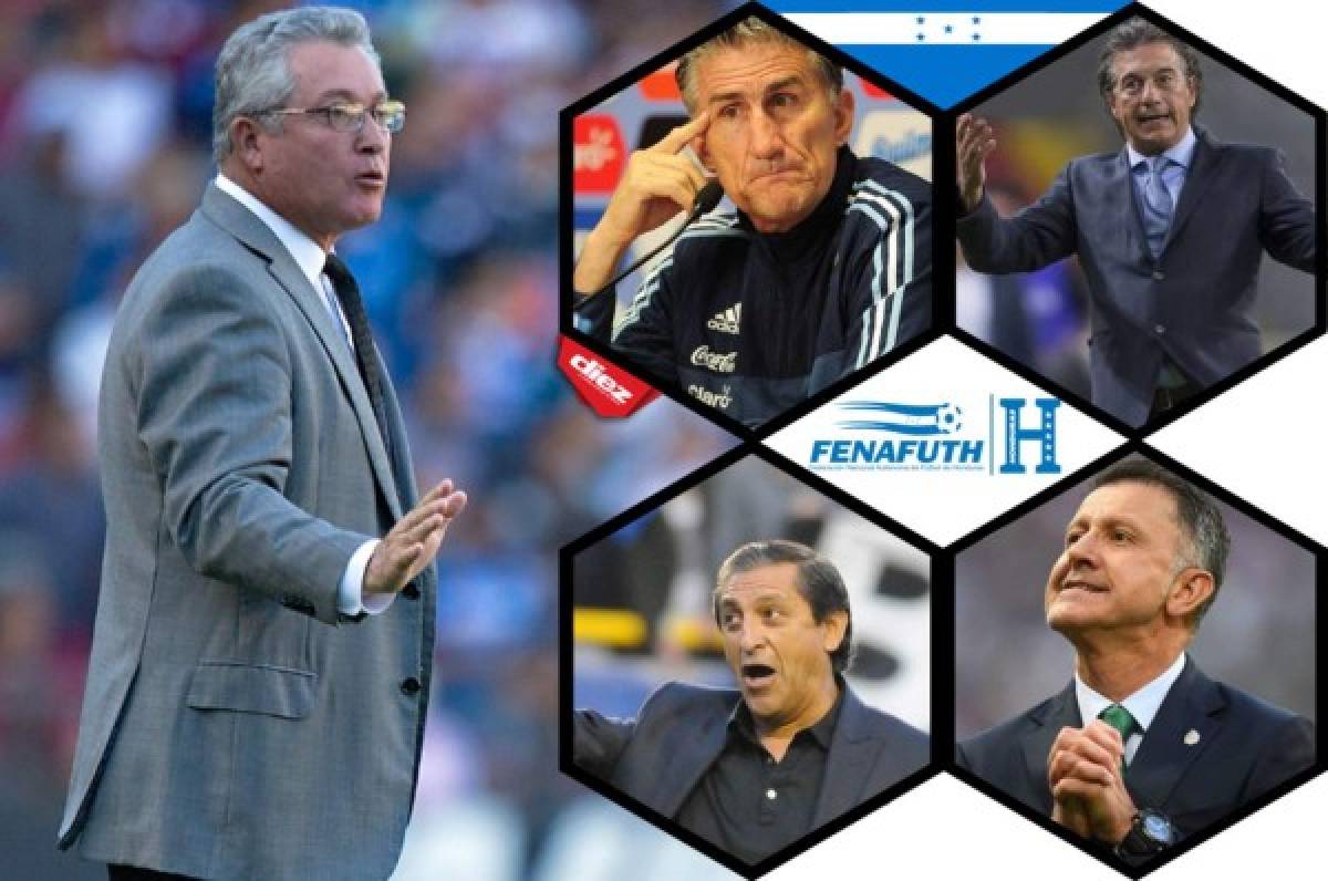 Los técnicos que han sonado para dirigir a la selección de Honduras