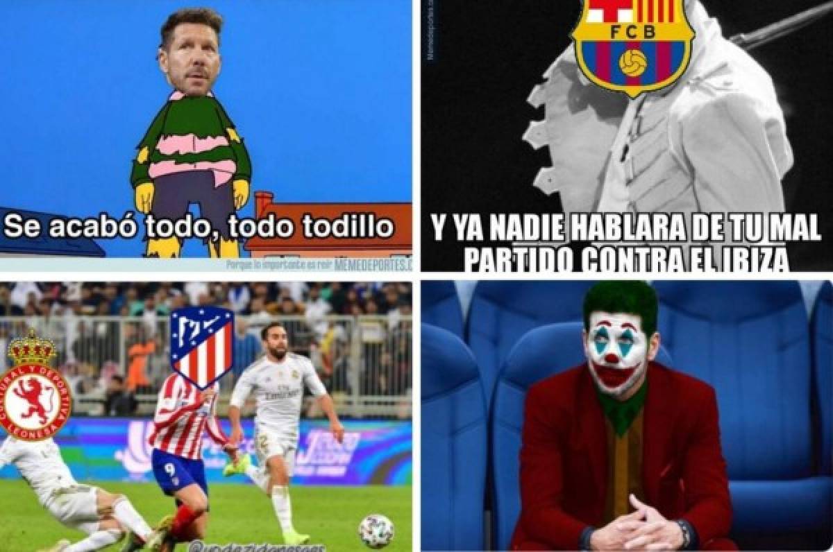 Los memes destrozan al Atlético de Madrid y a Simeone tras la eliminación en Copa del Rey