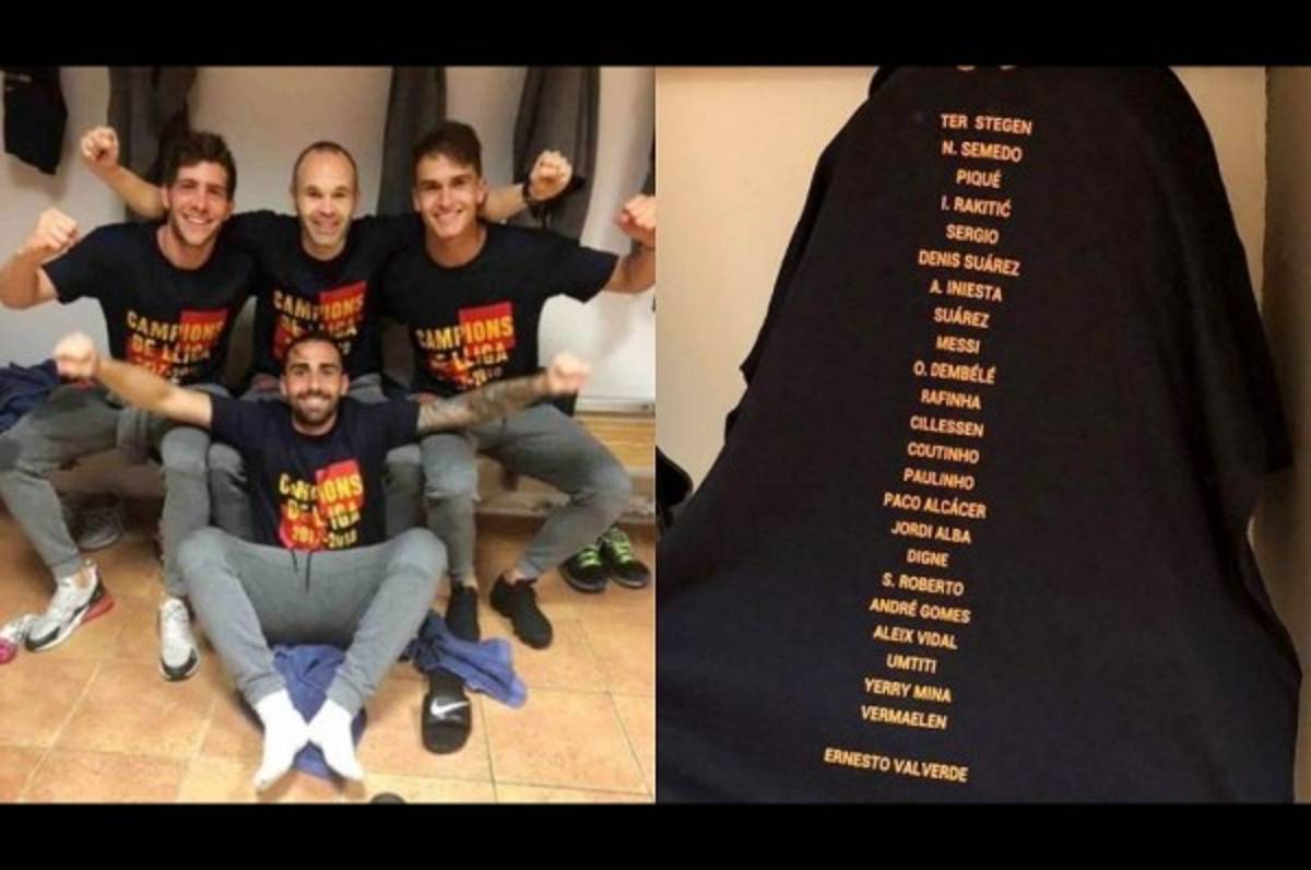 Barcelona incluirá a Deulofeu, Mascherano y Arda en la camiseta de campeón
