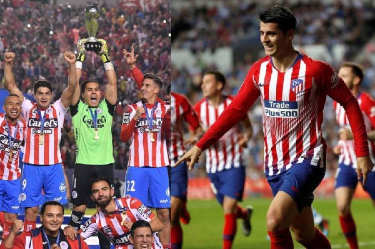 Atlético de Madrid visitará México para jugar amistoso con San Luis