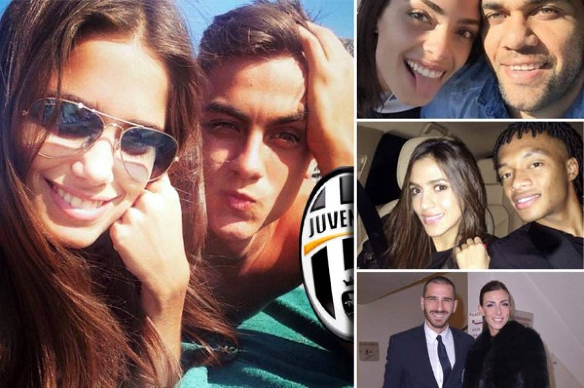 ¡DE INFARTO! Las bellas novias y esposas de los jugadores de la Juventus