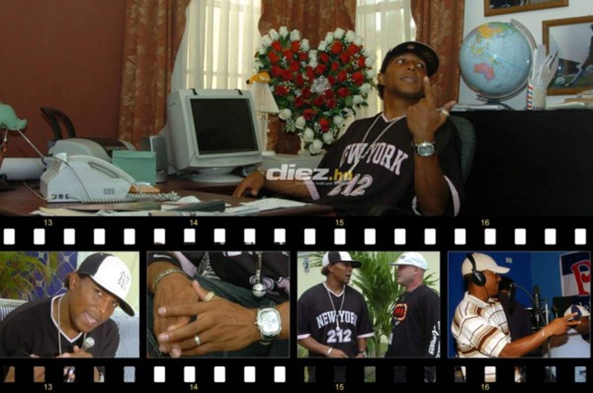 Las 15 fotos de Carlos Pavón en su etapa como rapero que no habías visto