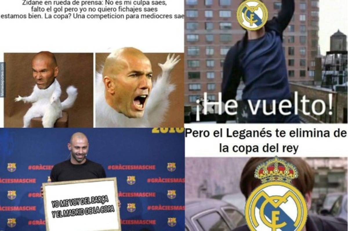 Los otros memes que no has visto del fracaso del Real Madrid en la Copa del Rey