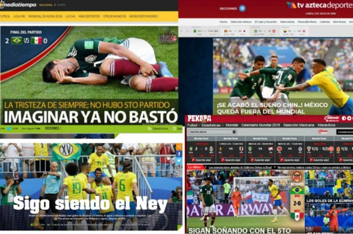 Así reaccionó la prensa mexicana tras la eliminación del Mundial: 'Sigan soñando con el quinto'