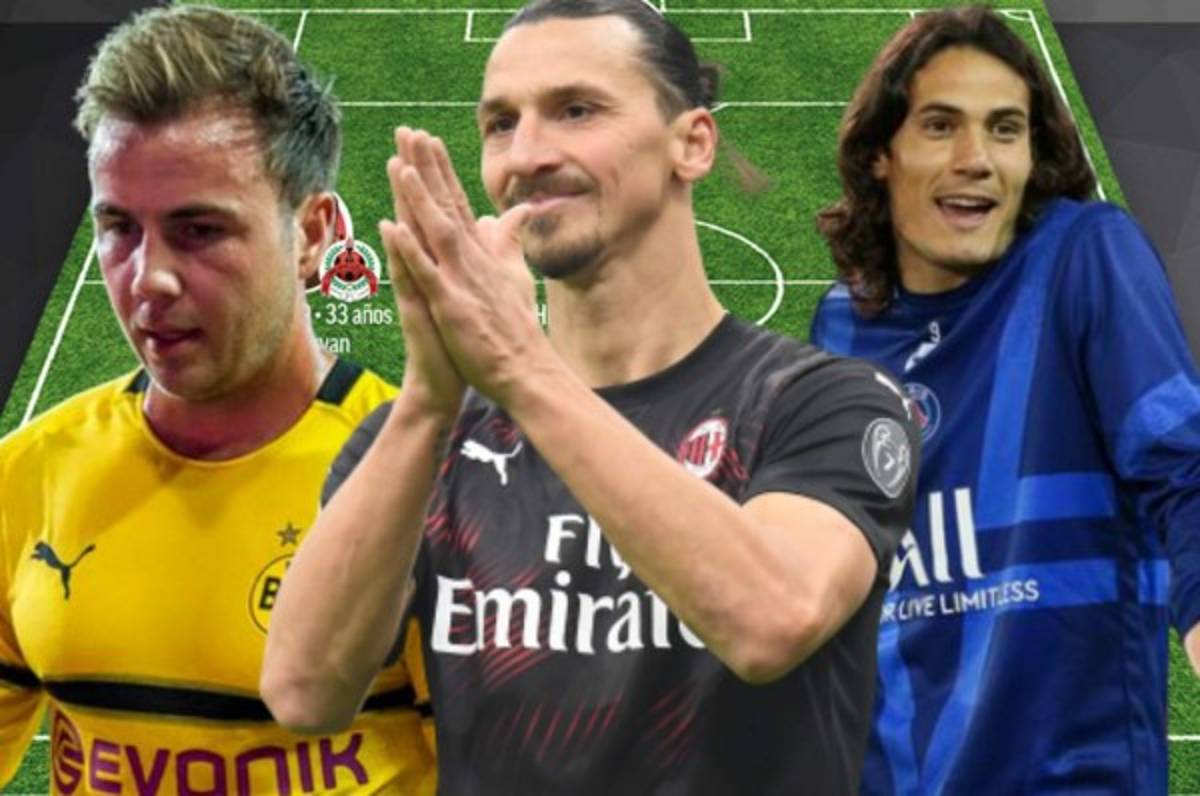 El equipazo que se podría armar: Los futbolistas que se pueden comprar gratis en el mercado de fichajes