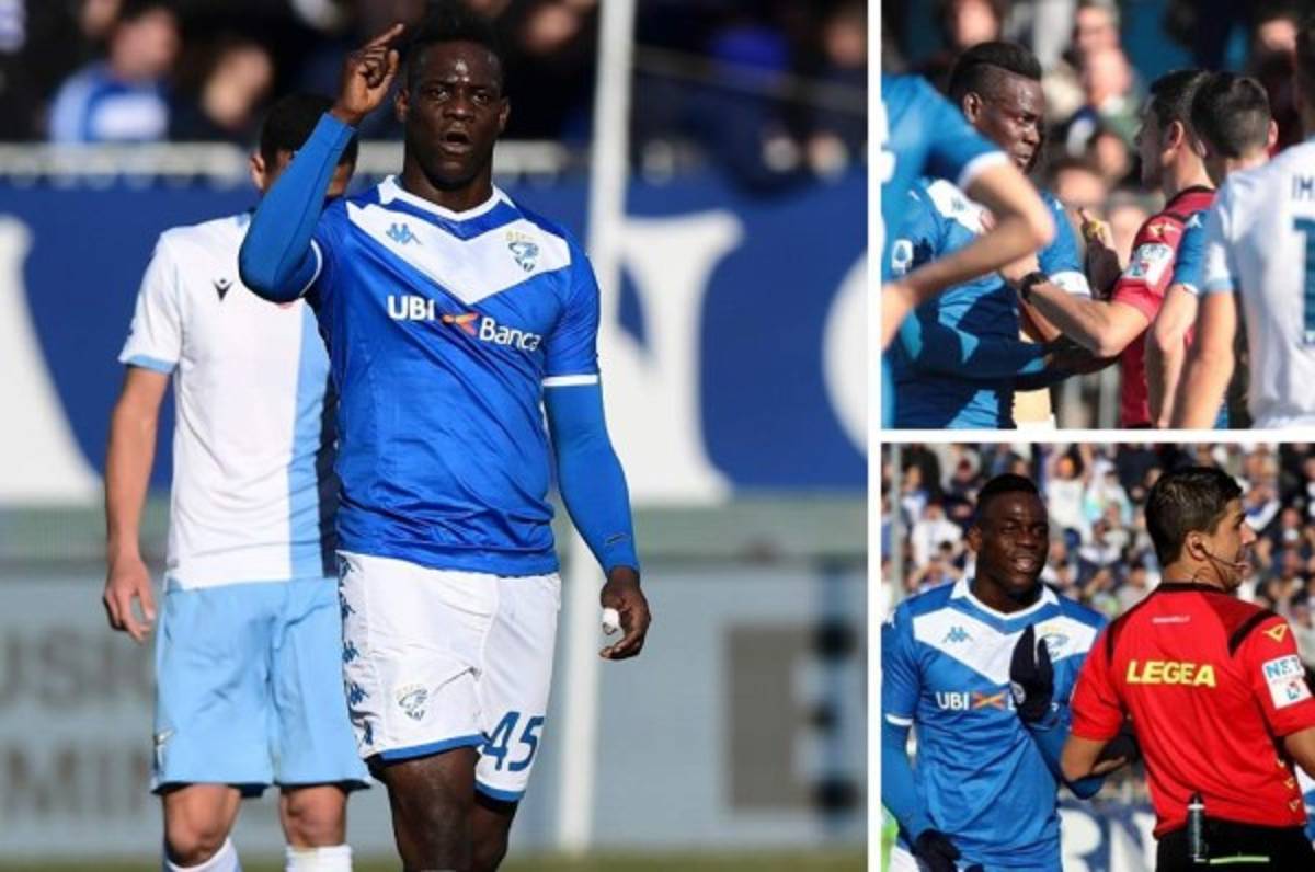 ¡Vergüenza! Mario Balotelli vuelve a recibir insultos racistas en Italia y detuvo el partido