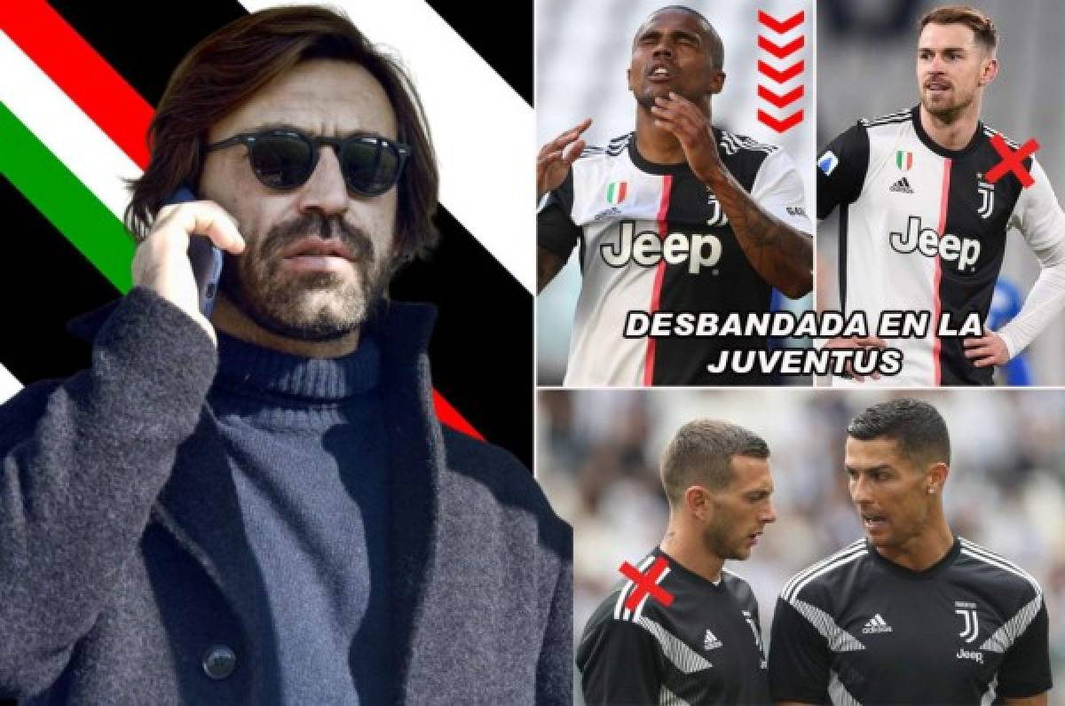 La limpieza de Pirlo en la Juventus: filtran la lista de los diez jugadores que se marcharán del club