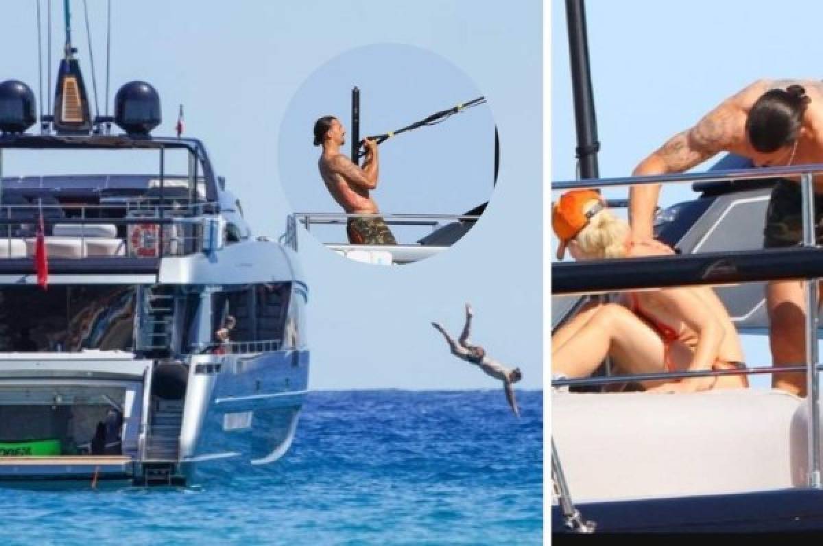 ¿Quién es la rubia? Las vacaciones de Zlatan Ibrahimovic: Yate de lujo y entrenamiento insólito